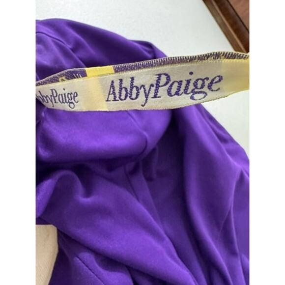 "KISS KISS FORMAL" ABBEY PAIGE Prom Dress One Arm Y2K Fairy SZ 12 FINAL SALE!! - Picture 5 of 15